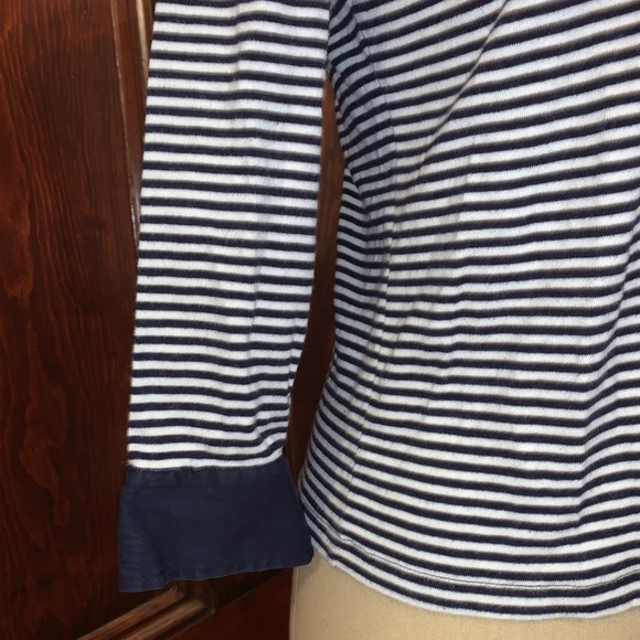 Lauren Ralph Lauren half button stripe shirt 💋 - Picture 7 of 8